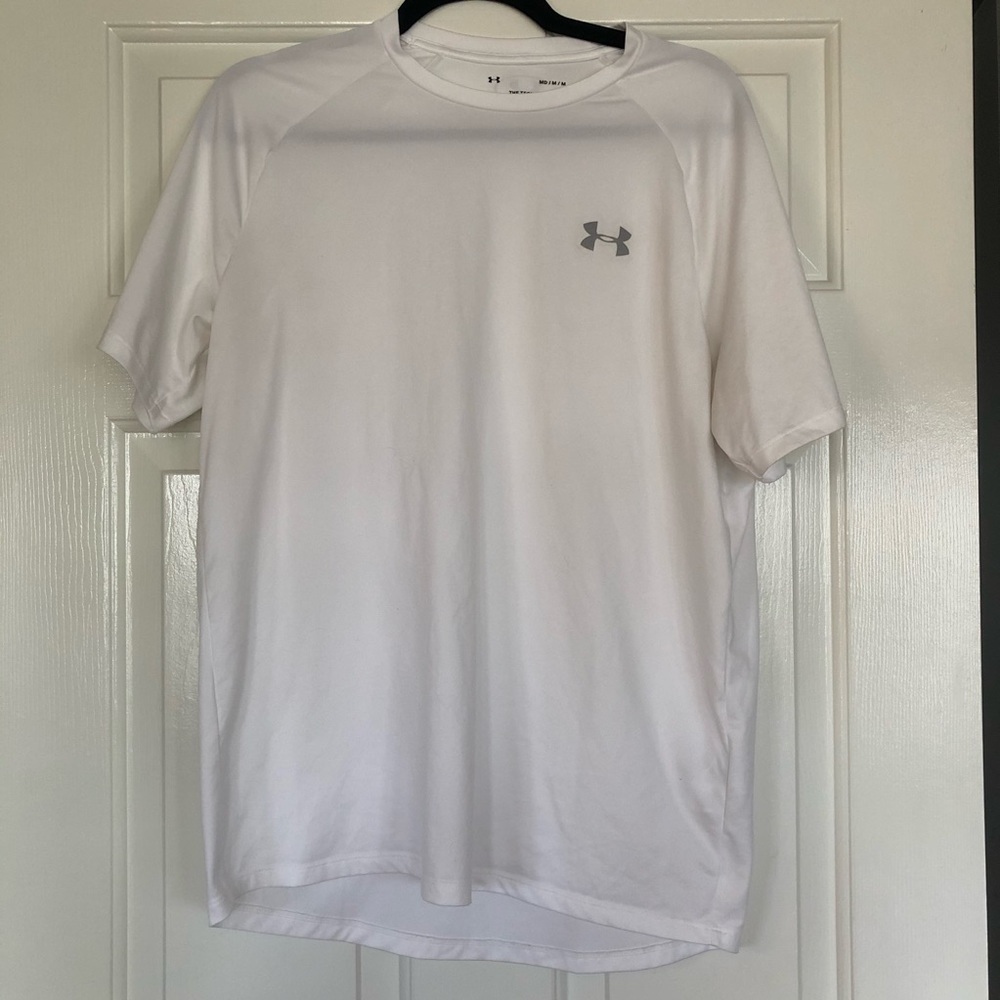 Under Armour White The Tech Tee M